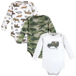 Hudson Baby Infant Boy Cotton Long-Sleeve Bodysuits, Animal Adventure 3-Pack -Hudson Baby Store GUEST 75b87ec3 83ab 496b bf34 eb3376724ab7