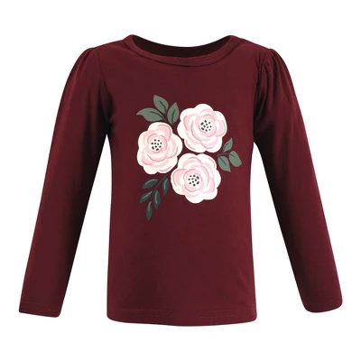 Hudson Baby Infant And Toddler Girl Long Sleeve T-Shirts, Girls World 5 Hudson Baby Infant And Toddler Girl Long Sleeve T-Shirts, Girls World - Image 5