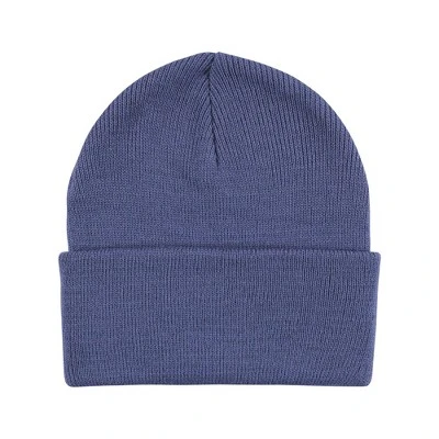 Hudson Baby Family Knit Cuffed Beanie 3pk, Bijou Blue 2 Hudson Baby Family Knit Cuffed Beanie 3pk, Bijou Blue - Image 2