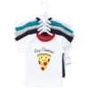 Hudson Baby Infant And Toddler Boy Short Sleeve T-Shirts, Fun Food