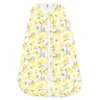 Hudson Baby Infant Girl Muslin Cotton Sleeveless Wearable Sleeping Bag, Sack, Blanket, Lemons