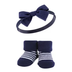 Hudson Baby Infant Girl Headband And Socks Giftset, Navy Coral, One Size -Hudson Baby Store GUEST 7d364912 5ca5 434a 8c1f c15ca08c2276