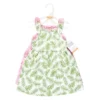 Hudson Baby Baby Girls Cotton Dresses, Palm Leaf