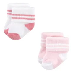 Hudson Baby Infant Girl Cotton Rich Newborn And Terry Socks, Strawberry -Hudson Baby Store GUEST 884f950d d9b1 4ea0 b25d 7f990ea83091