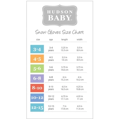 Hudson Baby Unisex Snow Gloves, Royal Blue 2 Hudson Baby Unisex Snow Gloves, Royal Blue - Image 2