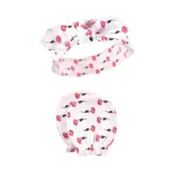 Hudson Baby Infant Girl Cotton Headband And Scratch Mitten Set, Botanical, 0-6 Months -Hudson Baby Store GUEST 891d8a27 453b 403a bcac 4e5ae396b7b5