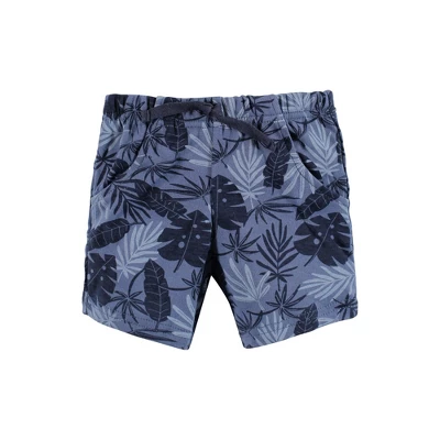 Hudson Baby Infant Boy Cotton Bodysuit, Shorts And Shoe Set, Vacay Mode 3 Hudson Baby Infant Boy Cotton Bodysuit, Shorts And Shoe Set, Vacay Mode - Image 3