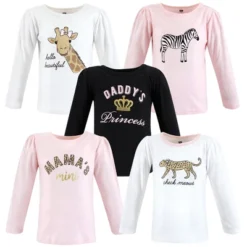 Hudson Baby Infant And Toddler Girl Long Sleeve T-Shirts, Leopard Mamas Mini -Hudson Baby Store GUEST 8adb6a8e bb61 405d 9cb3 7f4efeecb041