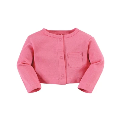 Hudson Baby Infant And Toddler Girl Cotton Dress And Cardigan Set, Cute-A-Saurus 4 Hudson Baby Infant And Toddler Girl Cotton Dress And Cardigan Set, Cute-A-Saurus - Image 4