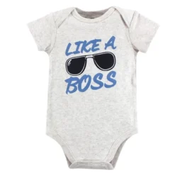 Hudson Baby Infant Boy Cotton Bodysuits 3pk, Like A Boss 6 Hudson Baby Infant Boy Cotton Bodysuits 3pk, Like A Boss -Hudson Baby Store GUEST 8d7c4948 3ac2 4780 83de a2a409f9d616