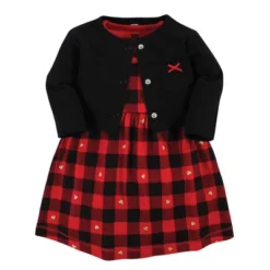 Hudson Baby Baby Girls Cotton Dress And Cardigan Set, Gold Heart Buffalo Plaid 26 Hudson Baby Baby Girls Cotton Dress And Cardigan Set, Gold Heart Buffalo Plaid -Hudson Baby Store GUEST 8dcd44c1 4c36 45b8 95a5 96b9e363bede