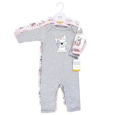 Hudson Baby Infant Girl Cotton Coveralls, Girl Whimsical Dog 1 Hudson Baby Infant Girl Cotton Coveralls, Girl Whimsical Dog