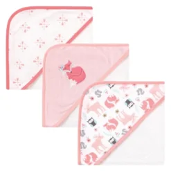Hudson Baby Infant Girl Cotton Rich Hooded Towels, Pink Fox, One Size -Hudson Baby Store GUEST 8e7b58c3 543e 4bae 8241 b3cdaccfd4cc