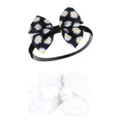 Hudson Baby Infant Girl Headband And Socks Giftset, Black Daisy, One Size -Hudson Baby Store GUEST 8f341634 077d 4b81 a8b5 d94815c3edf1