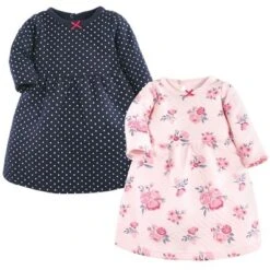 Hudson Baby Infant Girl Cotton Dresses, Pink And Navy Floral -Hudson Baby Store GUEST 90612e2d 48d6 484c 9cb1 4f3e72f175d3