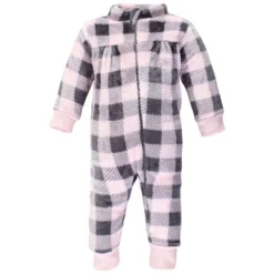 Hudson Baby Toddler Girls Plush Jumpsuits, Pink Moose -Hudson Baby Store GUEST 92520b1d 9e91 454e a4ac d563c57b21ad 1