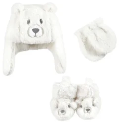 Hudson Baby Unisex Baby Trapper Hat, Mitten And Bootie Set, Cream Bear 17 Hudson Baby Unisex Baby Trapper Hat, Mitten And Bootie Set, Cream Bear -Hudson Baby Store GUEST 935c0ea2 311b 40b6 96f2 209c1888de10