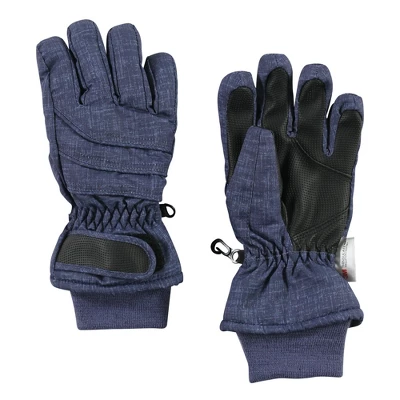 Hudson Baby Unisex Snow Gloves, Heather Navy 9 Hudson Baby Unisex Snow Gloves, Heather Navy - Image 9
