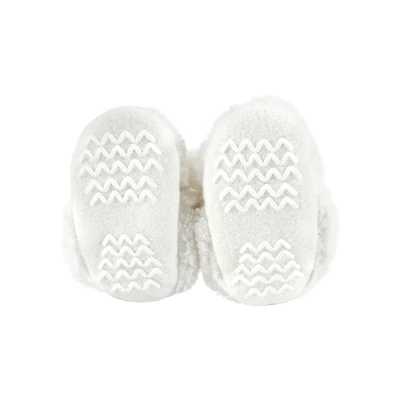 Hudson Baby Unisex Baby Trapper Hat, Mitten And Bootie Set, Cream Bear 4 Hudson Baby Unisex Baby Trapper Hat, Mitten And Bootie Set, Cream Bear - Image 4