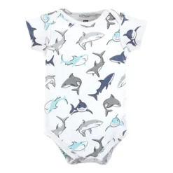 Hudson Baby Unisex Baby Cotton Bodysuits, Fintastic -Hudson Baby Store GUEST 9a09aae1 7a48 466c 9fc2 ec8fc3e07c95