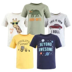 Hudson Baby Infant And Toddler Boy Short Sleeve T-Shirts, Beyond Awesome -Hudson Baby Store GUEST 9c12cda8 34e0 4e73 ab59 bb487c10ed06
