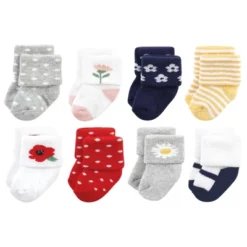 Hudson Baby Infant Girls Cotton Rich Newborn And Terry Socks, Wildflower -Hudson Baby Store GUEST 9e7e1811 c5c9 451e ba7c e0a6bf27bbcc