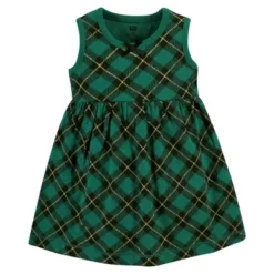 Hudson Baby Baby Girls Cotton Dress And Cardigan Set, Forest Green Plaid -Hudson Baby Store GUEST 9ea718a5 29c5 48dc b338 fd2dfa6e7f95