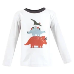 Hudson Baby Infant And Toddler Boy Long Sleeve T-Shirts, Solar System Shark -Hudson Baby Store GUEST 9f03b1e7 4f7a 468a 8061 00c7ea02dfdb