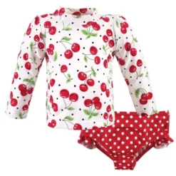 Hudson Baby Infant And Toddler Girl Swim Rashguard Set, Cherries -Hudson Baby Store GUEST 9fe9e330 e9a2 4a5b a620 41cfab08ed6e