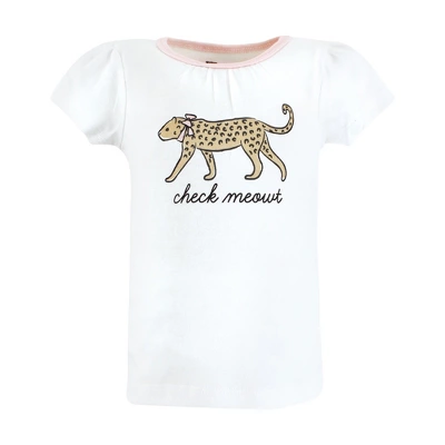 Hudson Baby Girl Short Sleeve T-Shirts, Leopard Mamas Mini 2 Hudson Baby Girl Short Sleeve T-Shirts, Leopard Mamas Mini - Image 2