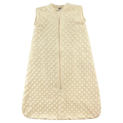 Hudson Baby Infant Plush Sleeping Bag, Sack, Blanket, Cream Dot Mink 2 Hudson Baby Infant Plush Sleeping Bag, Sack, Blanket, Cream Dot Mink - Image 2