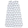 Hudson Baby Infant Boy Cotton Sleeveless Wearable Sleeping Bag, Sack, Blanket, Whales