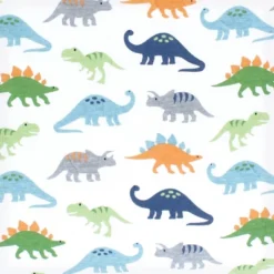 Hudson Baby Infant Boy Changing Pad Cover, Dinosaurs, One Size