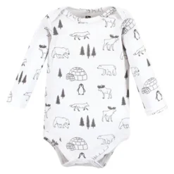 Hudson Baby Unisex Baby Cotton Long-Sleeve Bodysuits, Moosing Around -Hudson Baby Store GUEST a88c57ab 59c7 4bdf a01e 2185b2c47929