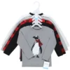 Hudson Baby Infant And Toddler Boy Long Sleeve T-Shirts, Winter Penguin Moose