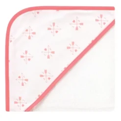 Hudson Baby Infant Girl Cotton Rich Hooded Towels, Pink Fox, One Size -Hudson Baby Store GUEST aa7f5954 bc53 4229 9419 1e43070d842a