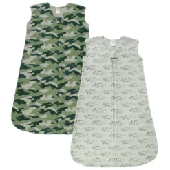 Hudson Baby Infant Boy Thermal Sleeveless Sleeping Bag 2pk, Sage Dinosaur -Hudson Baby Store GUEST aba13d2a ae4f 4055 b66d c1d89509c68f