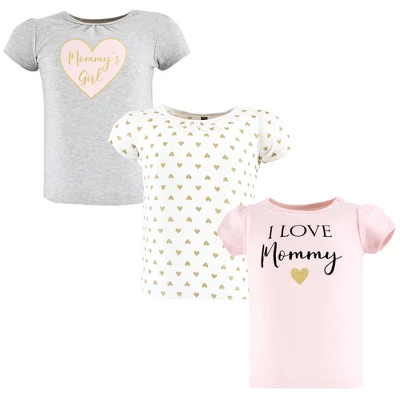 Hudson Baby Infant Girl Short Sleeve T-Shirts, Girl Mommy 5 Hudson Baby Infant Girl Short Sleeve T-Shirts, Girl Mommy - Image 5