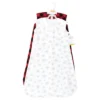 Hudson Baby Infant Girl Thermal Sleeveless Sleeping Bag 2pk, Snowflake