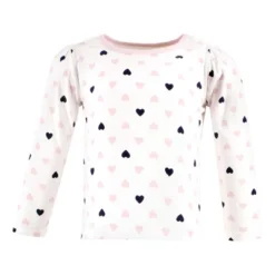 Hudson Baby Infant Girl Long Sleeve T-Shirts, Girl Daddy Pink Navy -Hudson Baby Store GUEST ae47eeab 5dff 4a6d 8a0e a0651422c55f