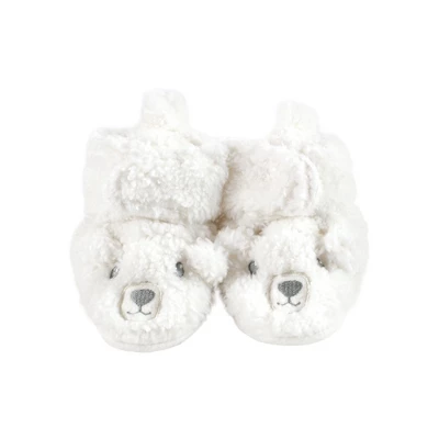Hudson Baby Unisex Baby Trapper Hat, Mitten And Bootie Set, Cream Bear 3 Hudson Baby Unisex Baby Trapper Hat, Mitten And Bootie Set, Cream Bear - Image 3