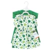 Hudson Baby Infant Girl Cotton Dresses, Shamrocks
