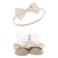 Hudson Baby Infant Girl Headband And Socks Giftset, Classic Neutrals, One Size -Hudson Baby Store GUEST b00c2d62 5230 4bbb a441 0f72de6a22ea