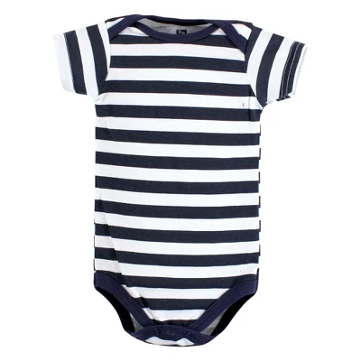 Hudson Baby Cotton Bodysuits, Sports Stripes 8 Hudson Baby Cotton Bodysuits, Sports Stripes - Image 8