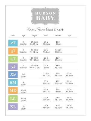 Hudson Baby Unisex Snow Pants, Purple 3 Hudson Baby Unisex Snow Pants, Purple - Image 3