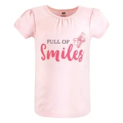 Hudson Baby Infant And Toddler Girl Short Sleeve T-Shirts, Be Kind -Hudson Baby Store GUEST b15c25e3 f7d8 48a3 bda8 b23f59d44132