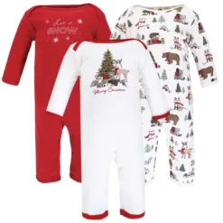 Hudson Baby Unisex Baby Cotton Coveralls, Christmas Forest -Hudson Baby Store GUEST b27c8894 c855 4698 9192 bb63878c09dd