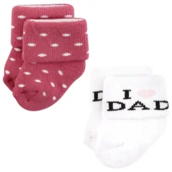 Hudson Baby Infant Girl Cotton Rich Newborn And Terry Socks, Mom And Dad Girl Pink Black 11 Hudson Baby Infant Girl Cotton Rich Newborn And Terry Socks, Mom And Dad Girl Pink Black -Hudson Baby Store GUEST b407b8ea d88a 4718 b1d9 5a8f8c7e29fe