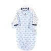 Hudson Baby Infant Boy Cotton Long-Sleeve Wearable Sleeping Bag, Sack, Blanket, Paper Airplane