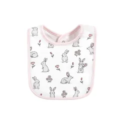 Hudson Baby Infant Girl Cotton Bib And Sock Set, Some Bunny, 0-9 Months -Hudson Baby Store GUEST b87c46a4 62da 4dbf 84b5 0f06b27c756d